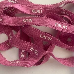 3 Yards Pink Dior Ribbon
